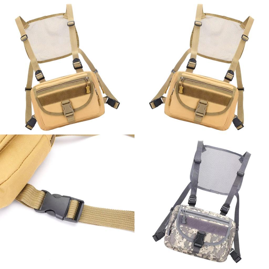 Outdoor Adventure Activities - กระเป๋าคาดเอวกลางแจ้งสำหรับผู้ชายผู้หญิงใช้ผ้ากันน้ำและสวมใส่สบาย K1YF