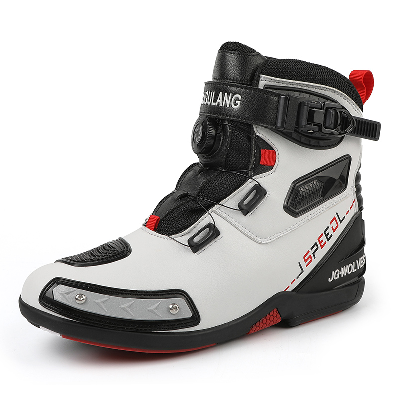 Outdoor Adventure Shoes - รองเท้าบูทมอเตอร์ไซค์ใหม่ สำหรับผู้ชายและผู้หญิง แบบนักรบ สำหรับขี่กลางแจ้ง กันลื่น รองเท้าผ้าใบสำหรับฤดูหนาว