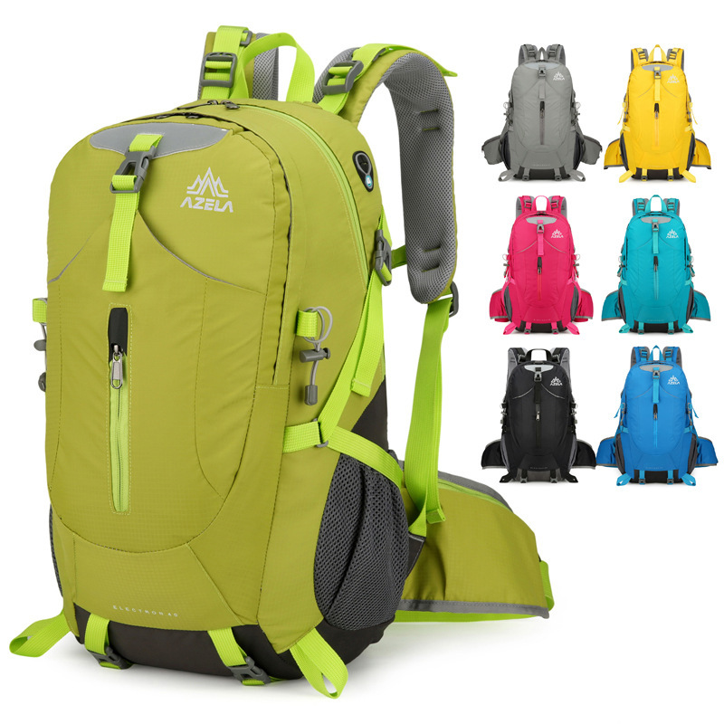 Outdoor Adventure With No Backpack - กระเป๋าเป้เดินป่า AZELA 36-55L ความจุขนาดใหญ่ น้ำหนักเบา สำหรับการเดินป่า