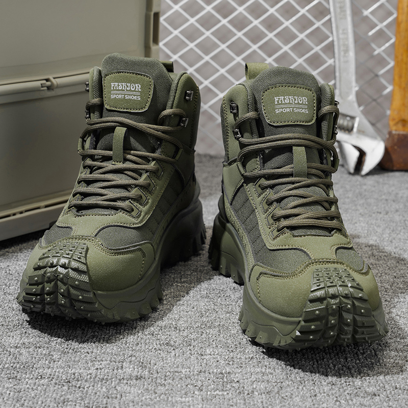 รองเท้ากีฬาแบบหุ้มข้อสูงรุ่นให - Outdoor Adventure Shoes บทวิจารณ์และราคา