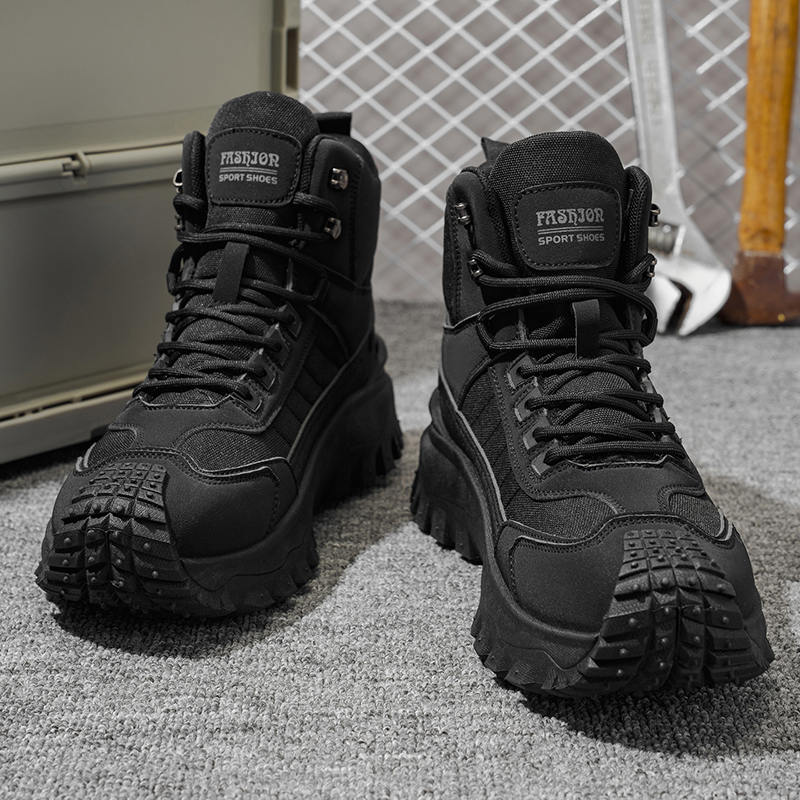 รองเท้ากีฬาแบบหุ้มข้อสูงรุ่นให - Outdoor Adventure Shoes บทวิจารณ์และราคา