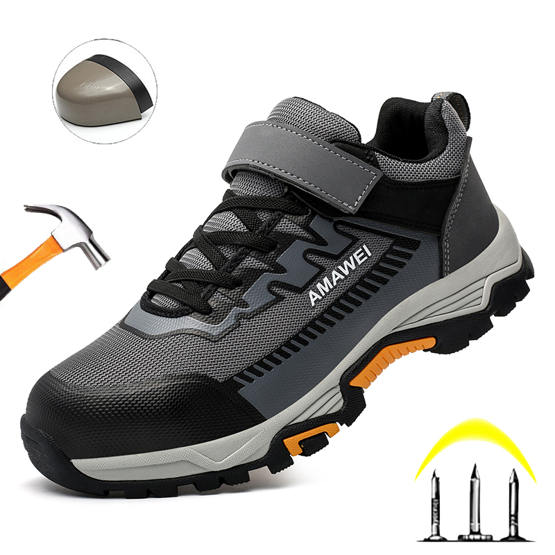 รองเท้าบูทเซฟตี้สำหรับผู้ชาย ห - Outdoor Adventure Shoes บทวิจารณ์และราคา