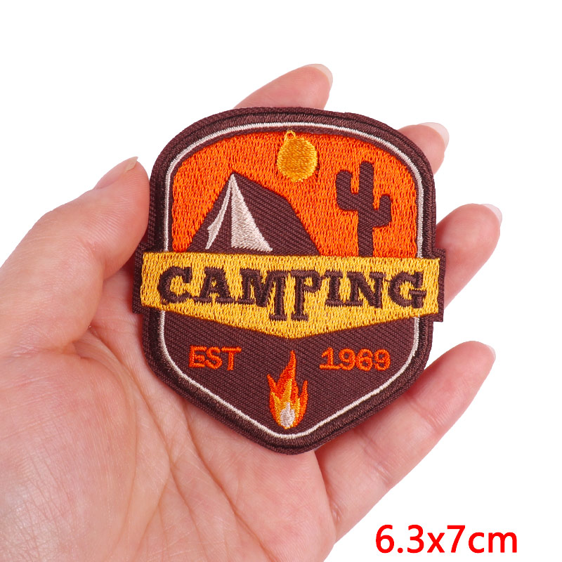 แผ่นรีดติดทนความร้อนสำหรับเสื้ - Outdoor Adventure With No Backpack บทวิจารณ์และราคา