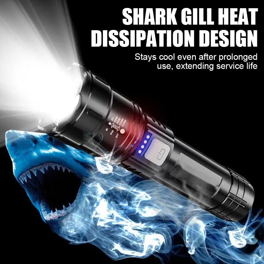 ไฟฉาย LED พลังงานสูง P50 แบบชา - Outdoor Adventure Trips บทวิจารณ์และราคา