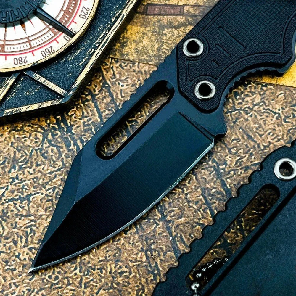 EDC มีดตรงขนาดเล็กแบบพกพาสำหรั - Outdoor Adventure Activities บทวิจารณ์และราคา