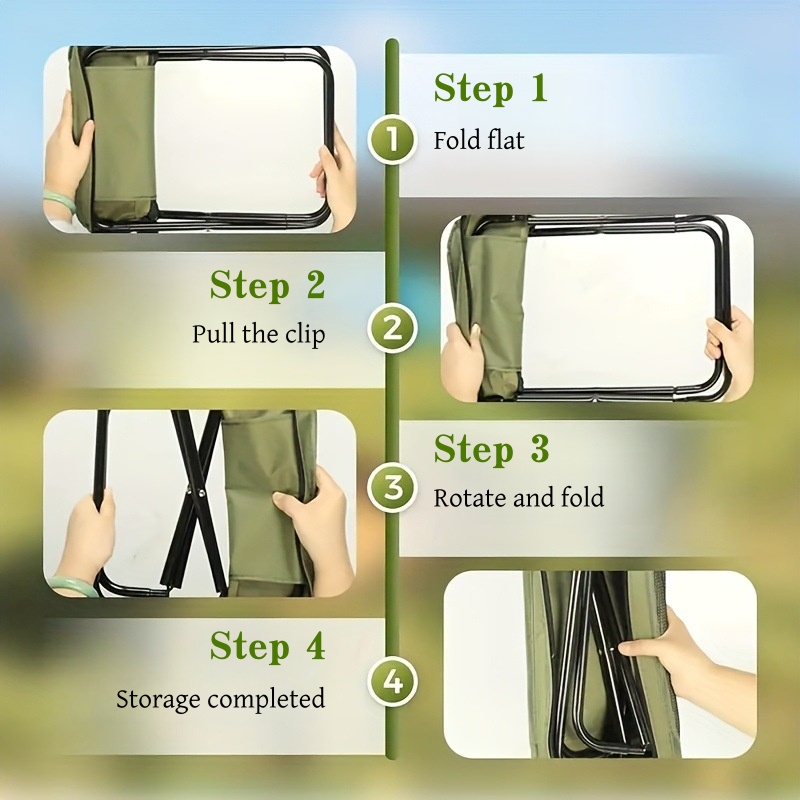 เก้าอี้พับได้แบบพกพา G8 น้ำหนั - Outdoor Adventure With No Backpack บทวิจารณ์และราคา