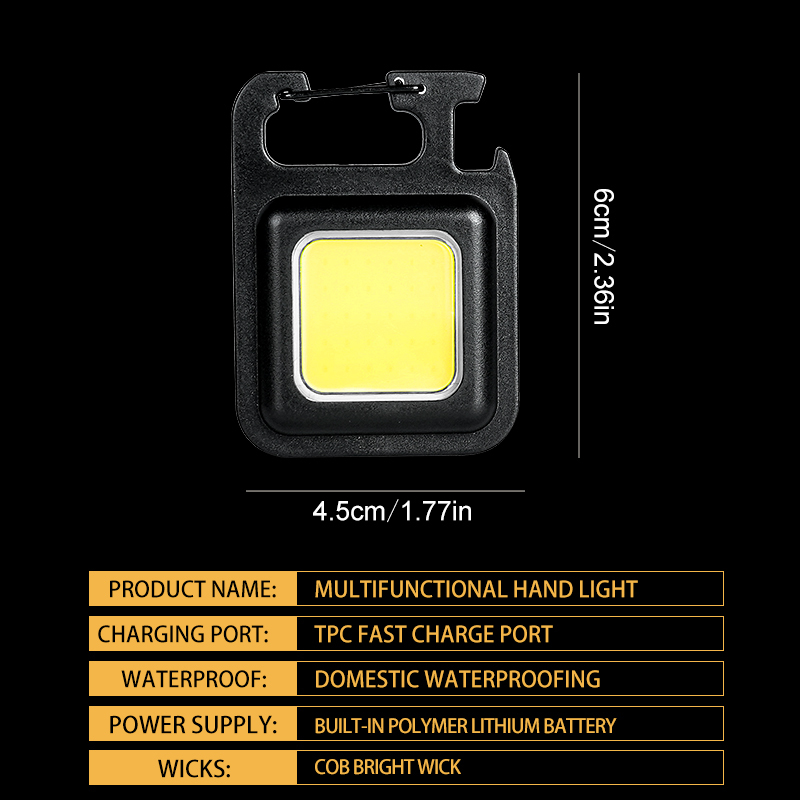 ไฟฉายพวงกุญแจ MINI COB สว่างพิ - Outdoor Adventure Trips บทวิจารณ์และราคา